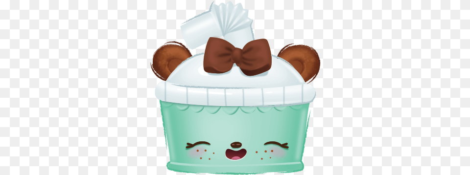 Creamery Num Mint Shake Num Noms Mystery Pack Series, Cake, Cream, Cupcake, Dessert Png Image