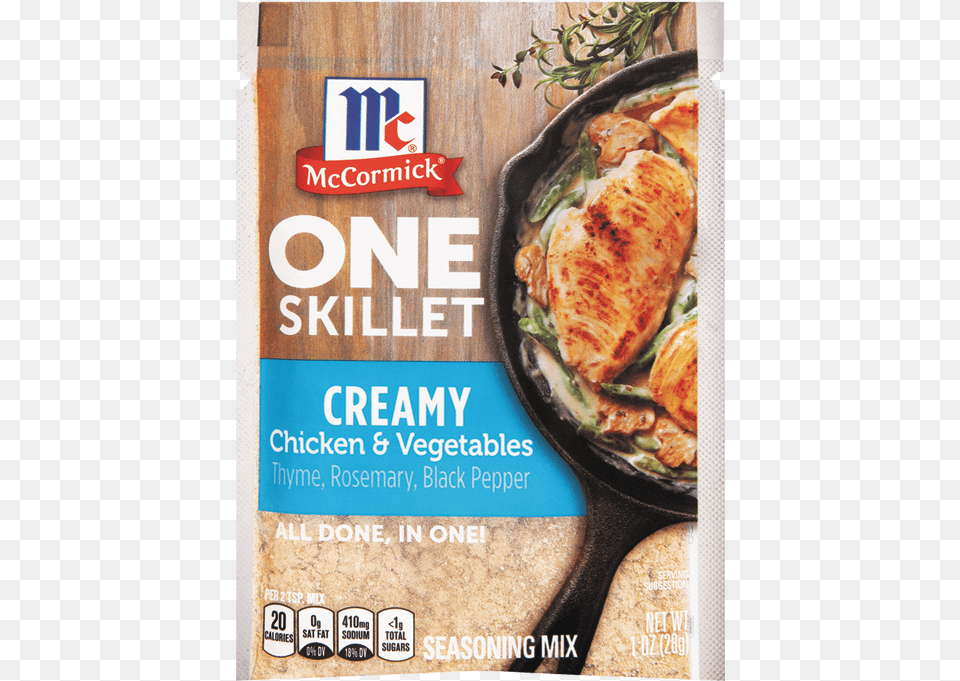 Creamy Chicken Amp Vegetables Mccormick One Sheet Pan, Advertisement, Poster, Cooking Pan, Cookware Free Png Download