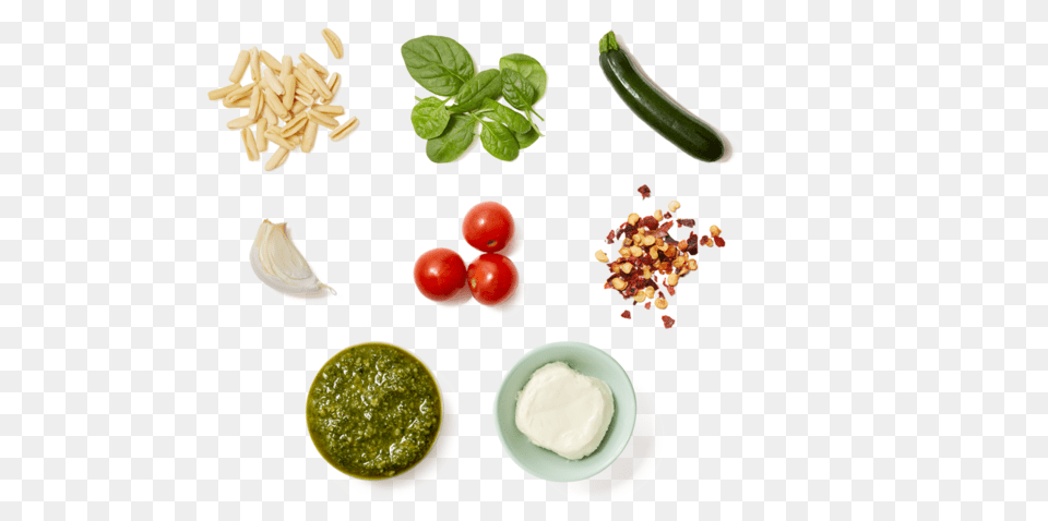 Creamy Pesto Cavatelli With Spinach Zucchini Amp Tomatoes Pesto, Food, Food Presentation, Lunch, Meal Free Png Download