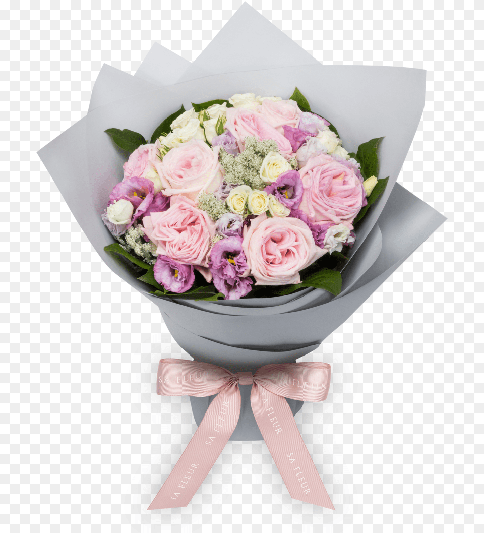 Creamy Ruffles Garden Roses, Flower, Flower Arrangement, Flower Bouquet, Plant Free Png