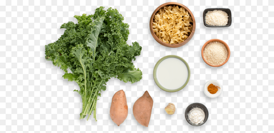 Creamy Sweet Potato Amp Kale Casserole With Spiced Coconut Cooking Spices, Vegetable, Produce, Plant, Leafy Green Vegetable Free Png Download