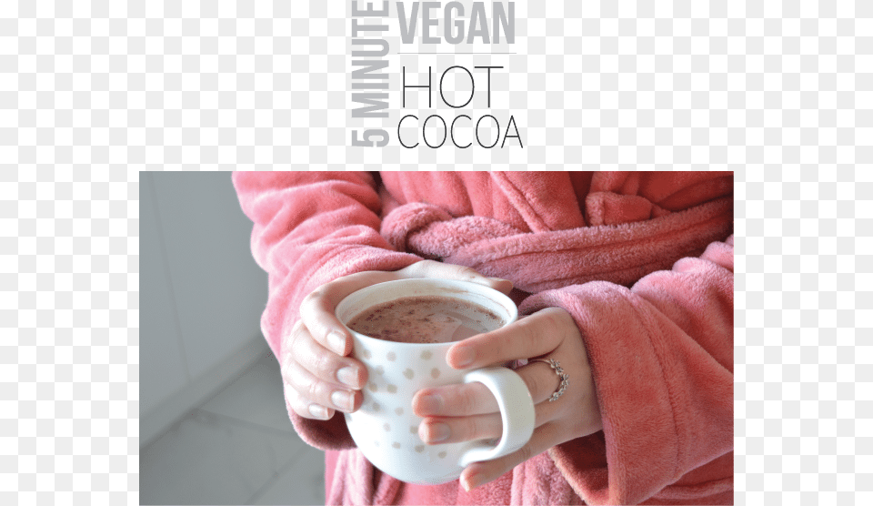 Creamy Vegan Hot Cocoa, Beverage, Chocolate, Cup, Dessert Free Png Download