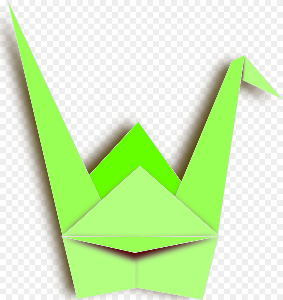 Creased Paper Clip Art, Origami Png