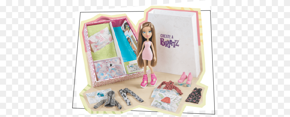 Create A Bratz Favorite Characters Featured Br Create A Bratz, Doll, Figurine, Toy, Child Free Transparent Png