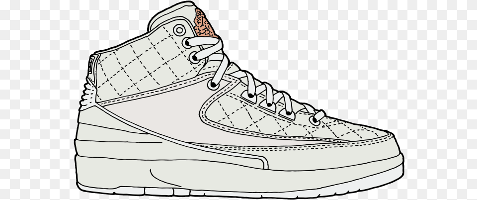 Create A Color Illustration Of Any Sneaker You Desire By Bi9mik3 Line Art, Clothing, Footwear, Shoe, Plant Free Png Download