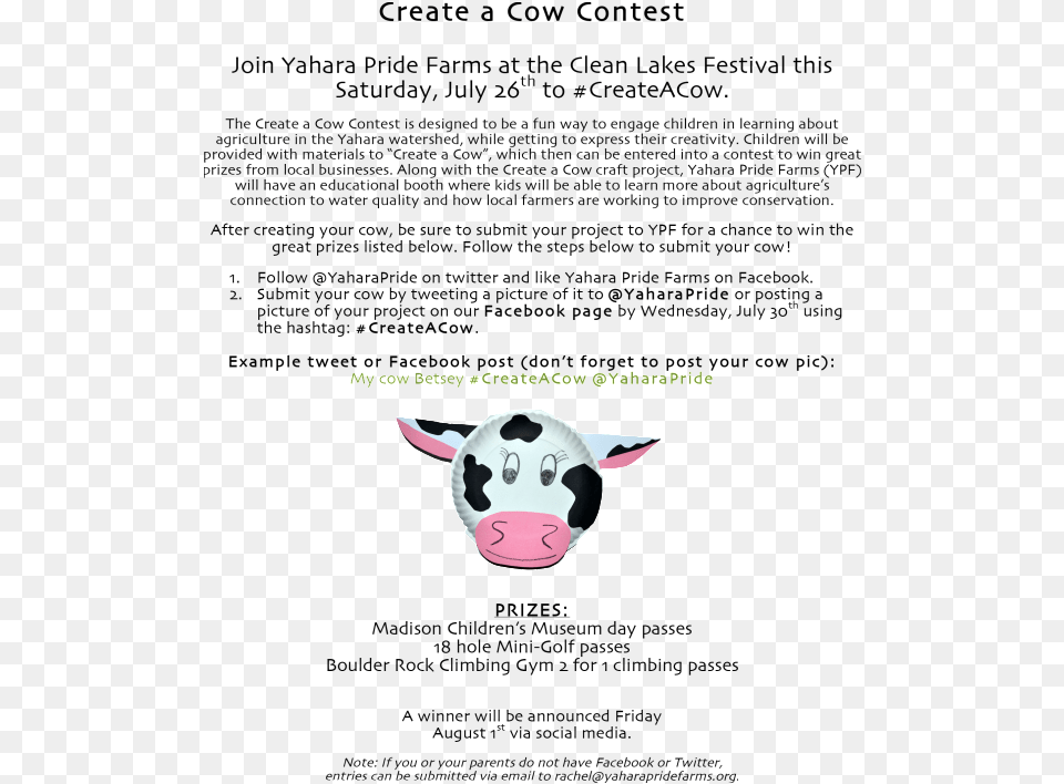 Create A Cow Contest Dairy Cow, Animal, Mammal, Pig Free Png