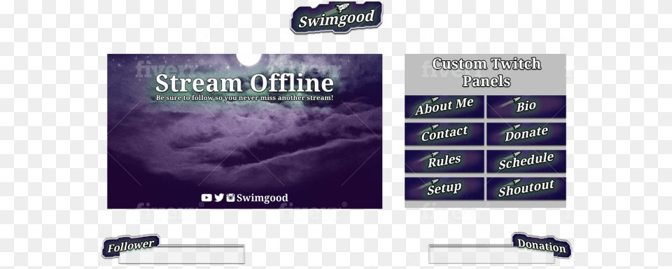 Create A Custom Twitch Overlay Screenshot, Advertisement, Nature, Outdoors, Poster Png Image