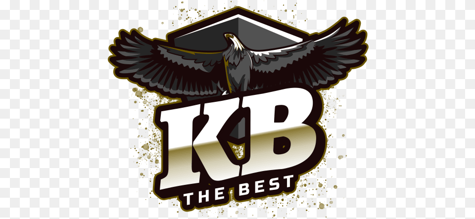 Create A Good Gaming Logo Design Kb Gaming Logo Design, Vulture, Animal, Bird, Blackbird Png