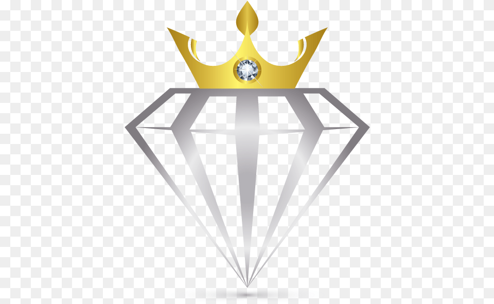 Create A Logo Free Online Jewelry Crown On Diamond Logo Diamond Logos With Crown, Accessories Png Image