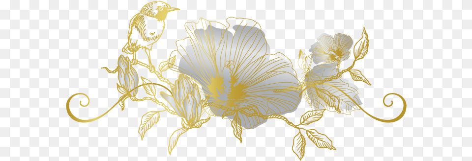 Create A Logo Vintage Flower Logo Template Japanese Honeysuckle, Art, Floral Design, Graphics, Pattern Png Image