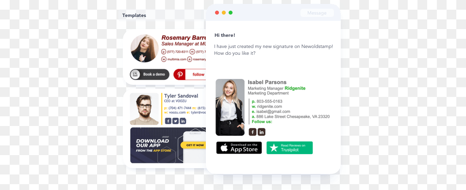 Create A Professional Email Signature For Yahoo Mail Sharing, Adult, Text, Person, Woman Png Image