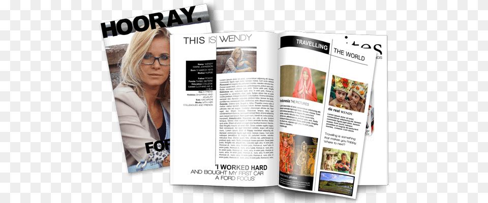 Create A Professional Magazine Design Birthday Magazine Layout Design, Advertisement, Poster, Publication, Adult Png Image