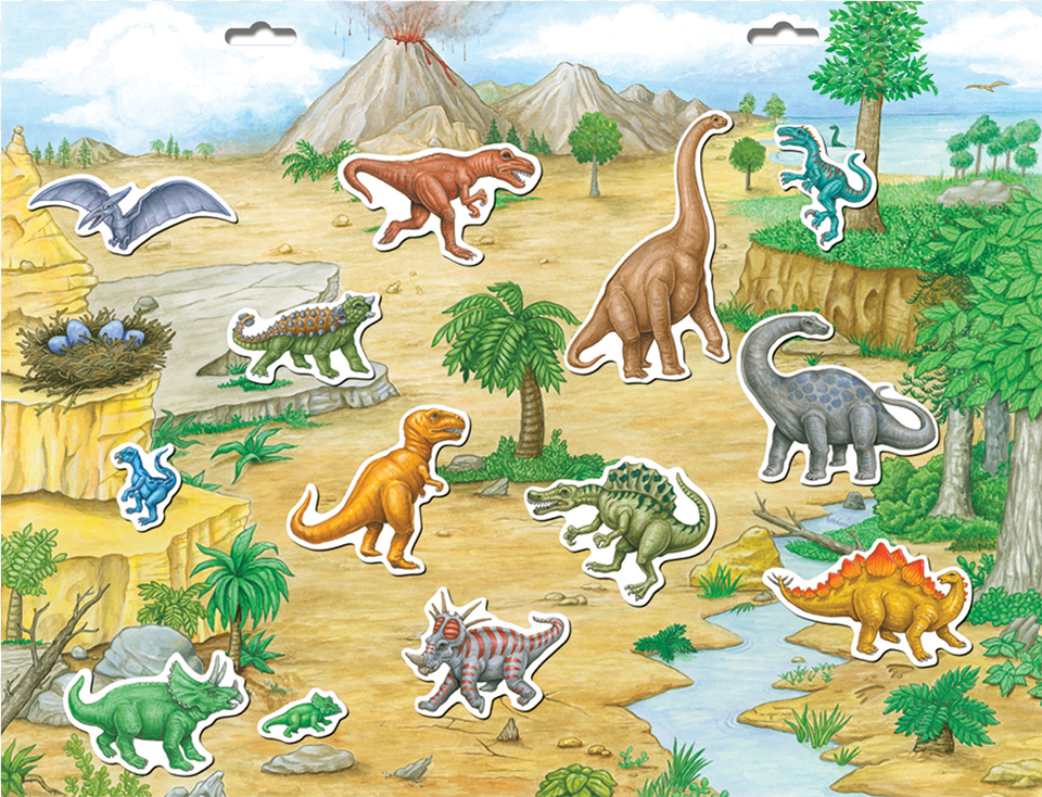 Create A Scene Magnetic Dinosaurs Animal Figure, Reptile, Zoo, Dinosaur, Plant Png