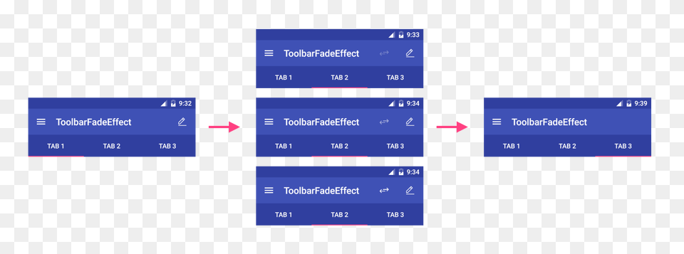 Create A Toolbar With Fade Effect In Android, Text Free Png Download