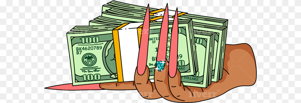Create An Awesome Cartoon Logo Design Cash, Money Free Transparent Png