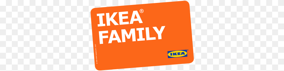 Create An Engaging And Energetic Presentation Describing Ikea Family Card, Text, Mat Free Png