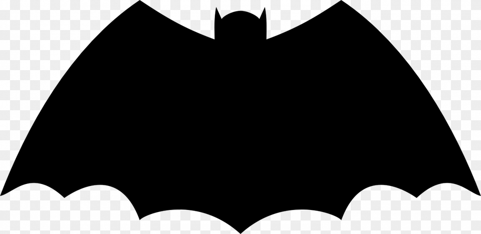 Create Batman Logo Vectr Medium, Gray Free Transparent Png