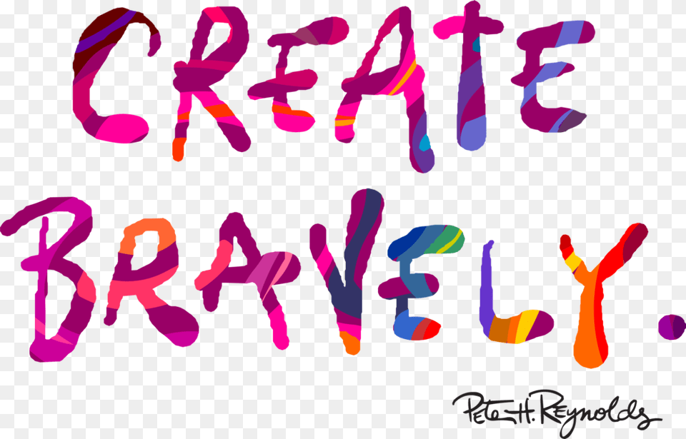 Create Bravely Color Signature, Paper, Purple, Text, Confetti Free Png