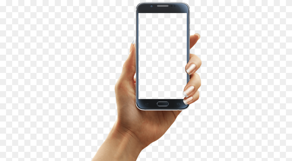 Create Impressive Looped Videos From Android Phone With Hand, Electronics, Mobile Phone, Adult, Female Free Png