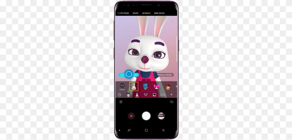 Create My Emoji Function Samsung Galaxy S9 Rabbit Emoji, Electronics, Mobile Phone, Phone, Baby Png Image