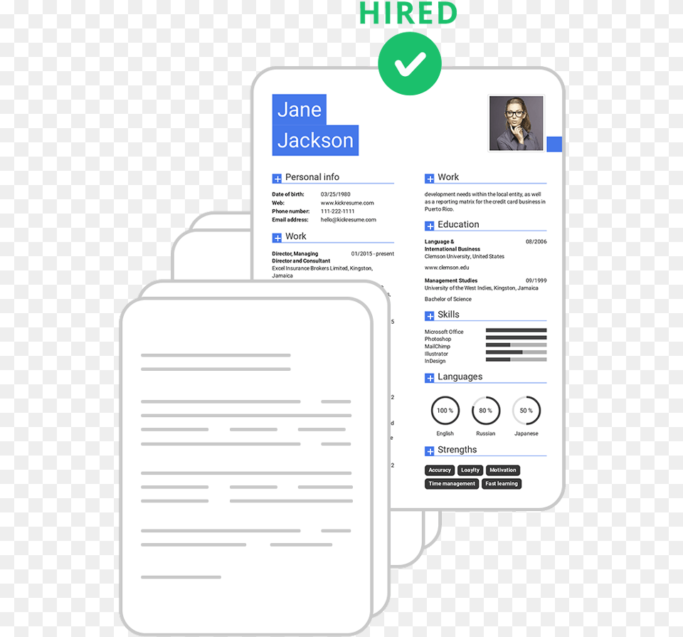 Create My Resume In Minutes Rsum, Page, Text, Person, Face Free Png