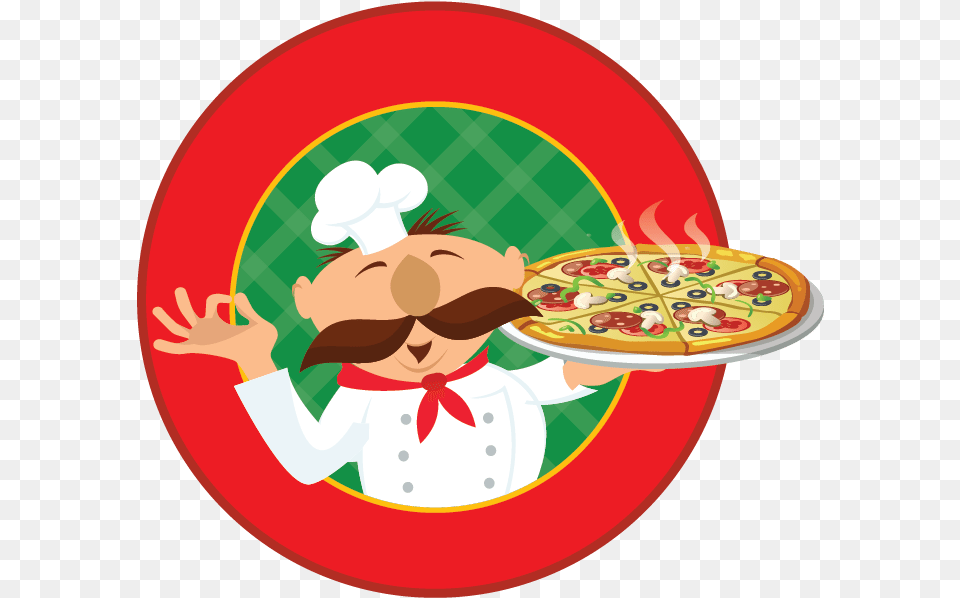Create Online Italian Pizza Logo Design Cartoon, Food, Meal, Face, Head Free Transparent Png