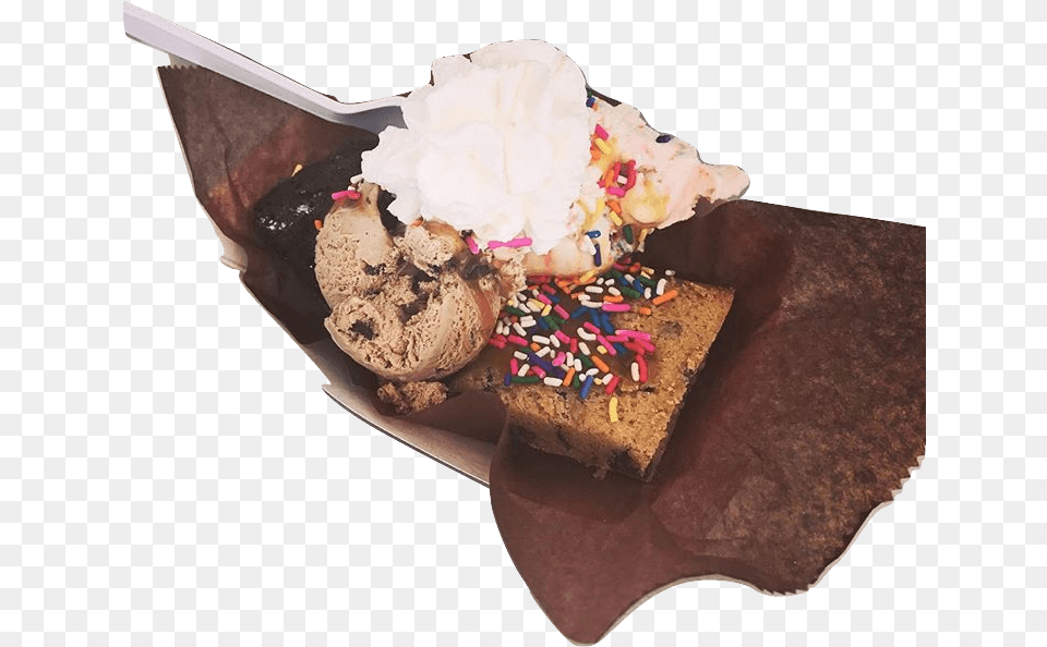 Create Your Own Sundae From Sweets And Cream In Tulsa Gelato, Dessert, Food, Ice Cream Free Png Download