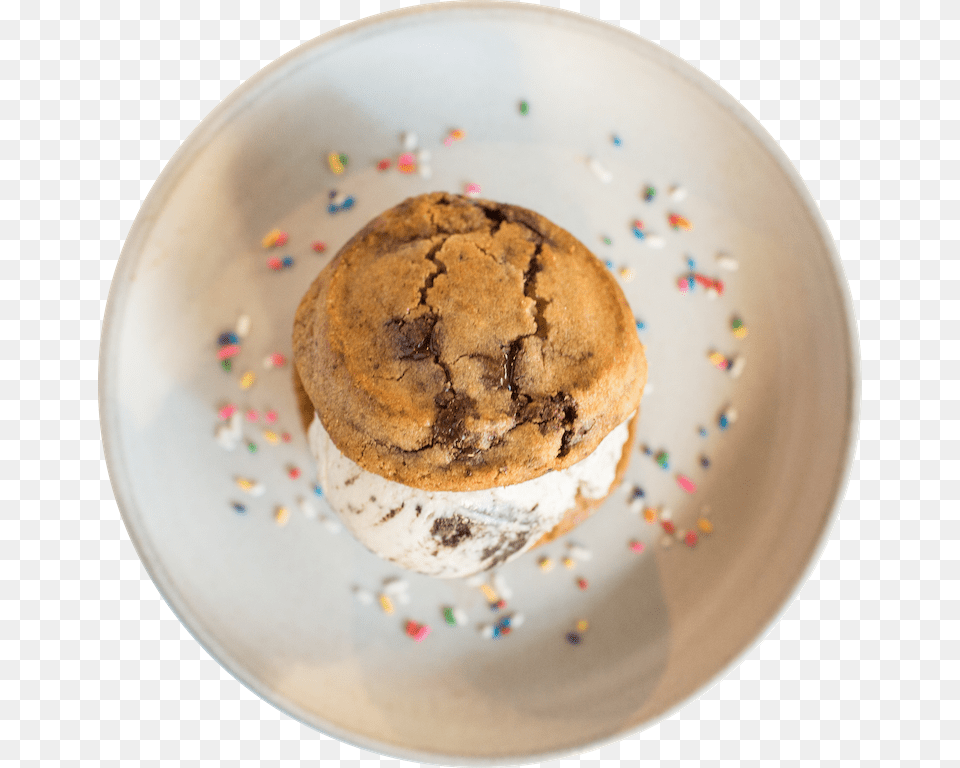 Create Your Own Warm Ice Cream Sandwich Sandwich Cookies, Food, Plate, Ice Cream, Dessert Free Transparent Png