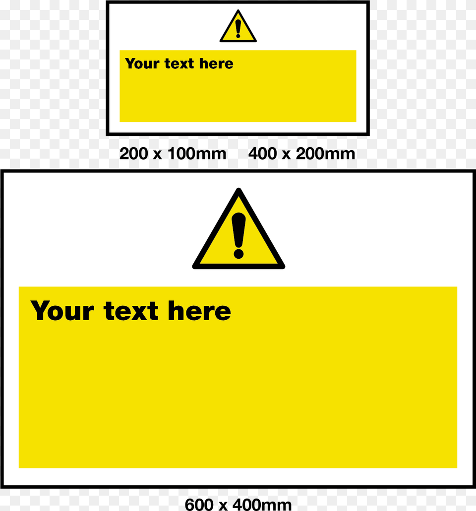 Create Your Own Warning Safety Sign Sign, Triangle, Symbol Free Png
