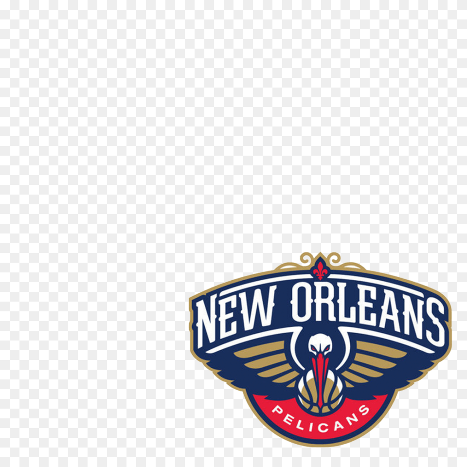 Create Your Profile Picture With New Orleans Pelicans Logo Overlay, Badge, Symbol, Emblem Png