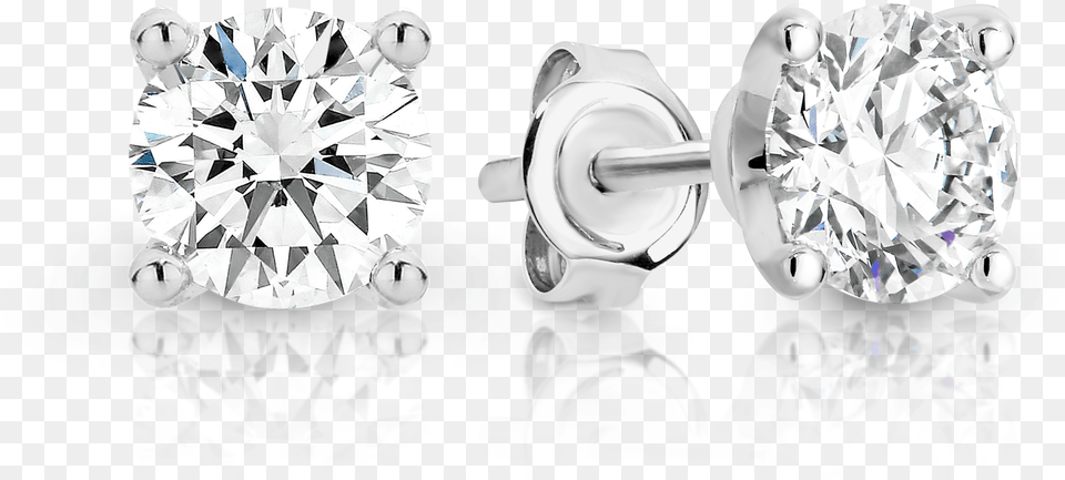 Created Diamond Stud Earrings Altr Jewelry, Accessories, Earring, Gemstone Png