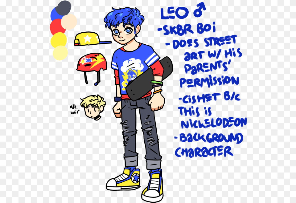 Created This Character As A Joke Help I Love Him Basically Cartoon, Book, Publication, Comics, Boy Free Transparent Png