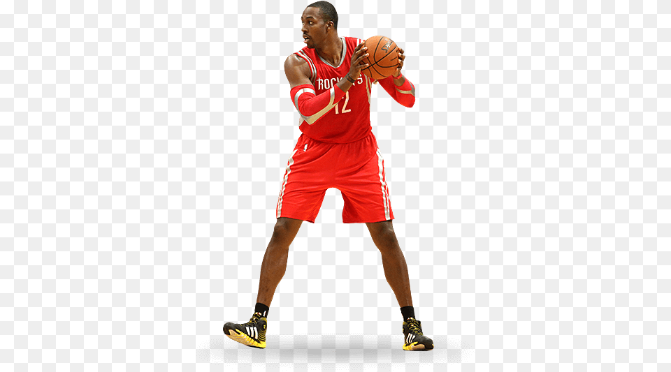 Created With Raphal Dwight Howard Rockets, Adult, Person, Man, Male Free Transparent Png