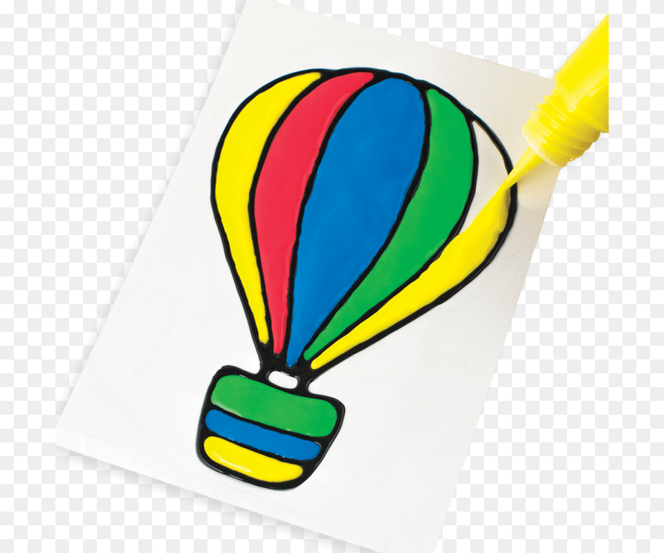 Creatibles Diy Window Cling Art Kit International Arrivals Creatibles Diy Erasers, Aircraft, Hot Air Balloon, Transportation, Vehicle Png Image