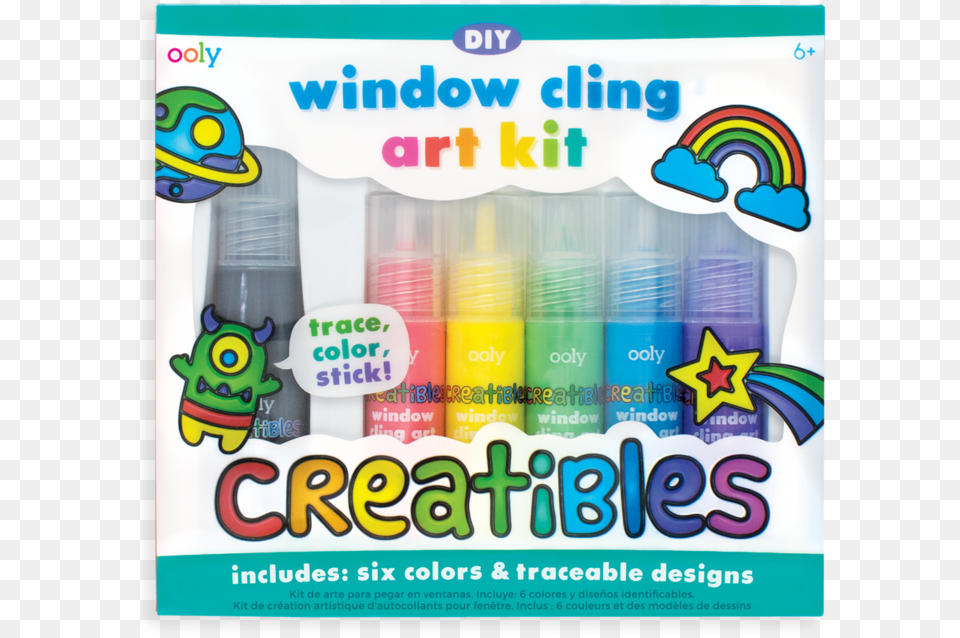 Creatibles Diy Window Cling Art Kit Window Free Png