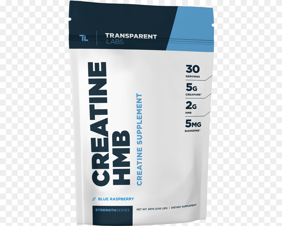 Creatine Hmb Transparent Labs Strengthseries Creapure Hmb Creatine, Advertisement, Poster, Bottle Free Png Download