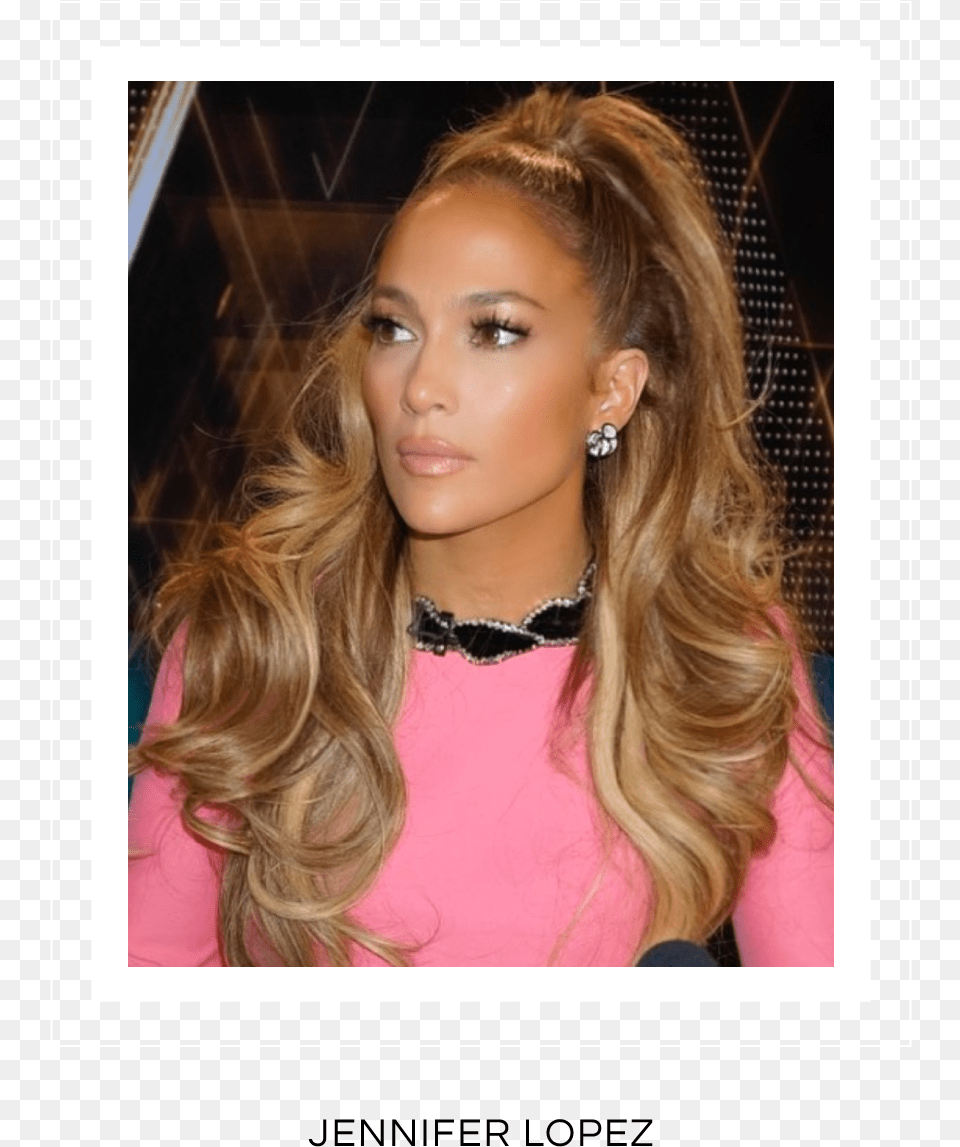 Creating Glamorous Looks Should Be Perfectly Fitted Jlo Half Up Hair, Head, Blonde, Face, Portrait Png Image