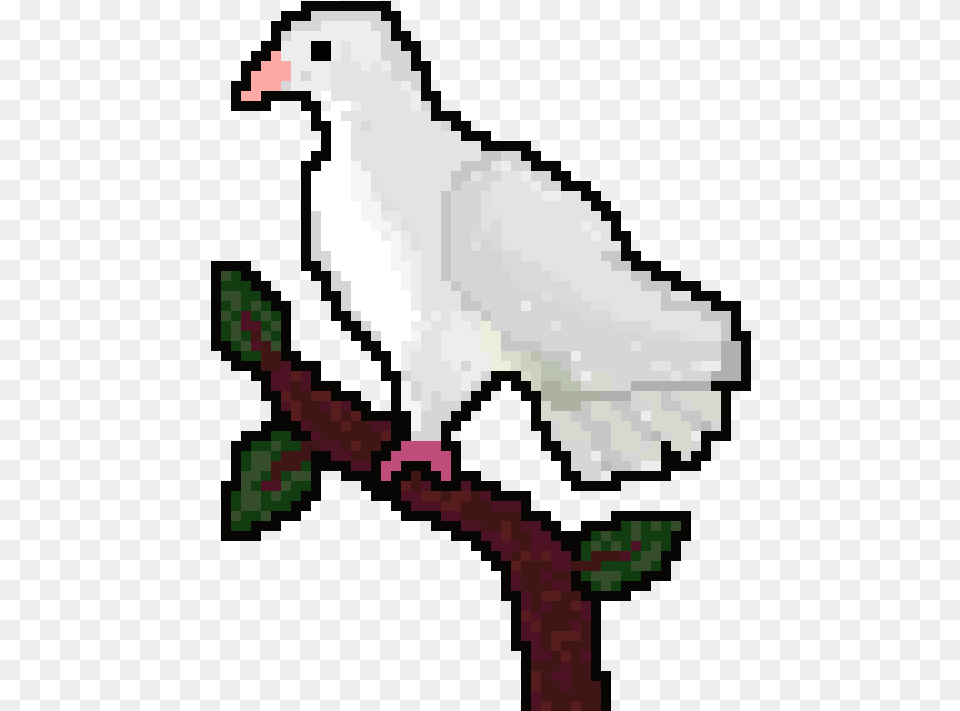 Creation White Dove Pixel Art Maker Bird, Animal, Pigeon, Person Free Png