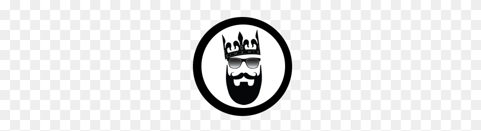 Creative Beard Logos, Accessories, Stencil, Sunglasses, Jewelry Free Png Download