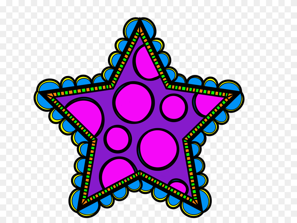 Creative Clips Clipart Stars Star, Symbol, Purple, Star Symbol, Pattern Png Image