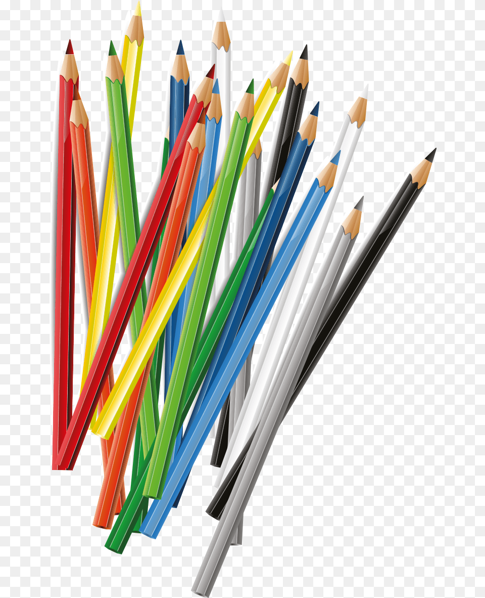 Creative Color Pencil Coloured Pencils, Blade, Dagger, Knife, Weapon Png
