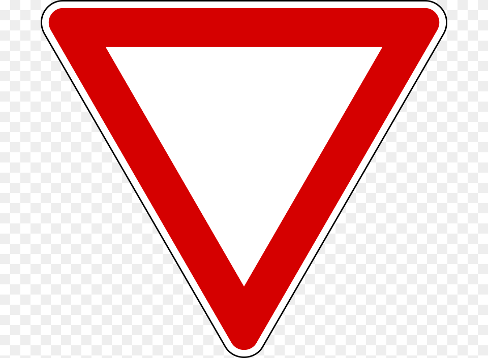 Creative Commons Image By Flanker, Sign, Symbol, Triangle, Road Sign Free Png Download