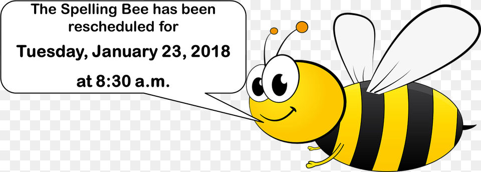 Creative Commons Of A Bee With A Speech Bubble Cartoon Transparent Background Bee, Animal, Honey Bee, Insect, Invertebrate Png Image