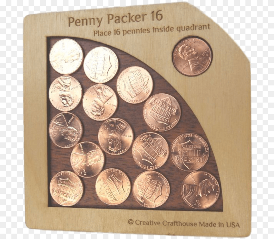 Creative Crafthouse Penny Packer 16 Quarter, Coin, Money, Ball, Sport Free Png Download