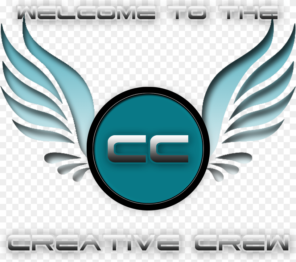 Creative Crew Logo, Emblem, Symbol, Smoke Pipe Png