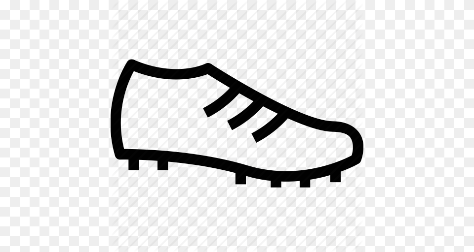 Creative Grid Shape Soccer Shoes Spikes Icon, Clothing, Footwear, Shoe, Sneaker Free Png
