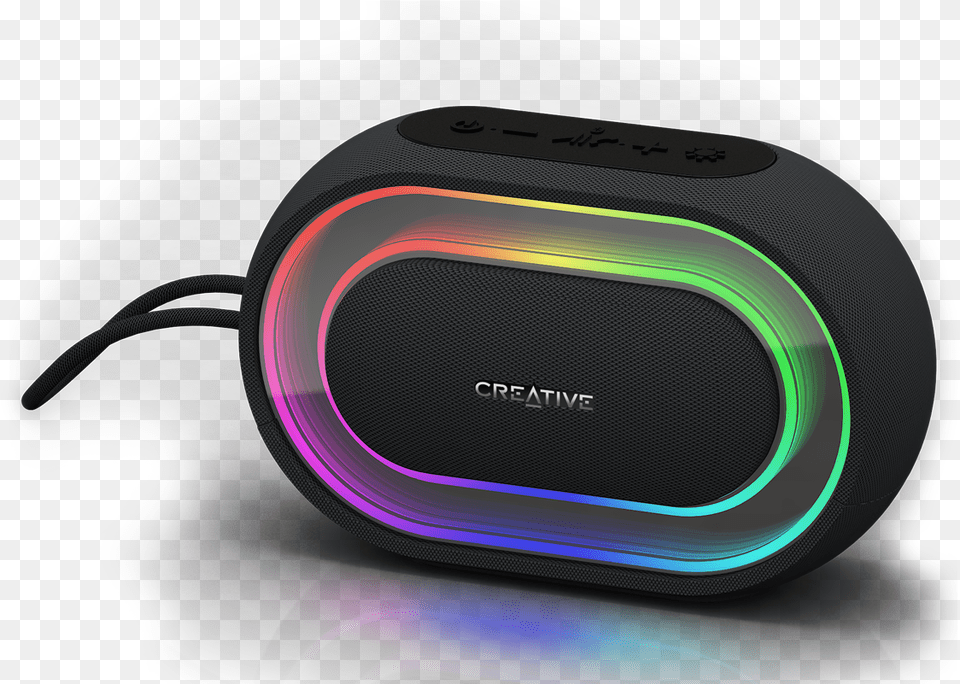 Creative Halo Portable Bluetooth Speaker With Programmable Altavoz, Electronics, Cd Player Free Transparent Png