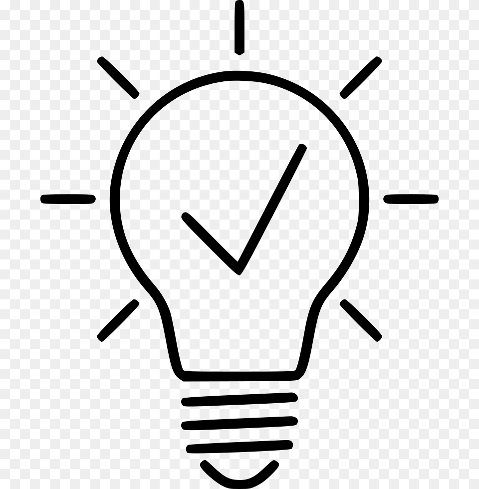 Creative Idea Light Bulb Innovation Icon Download, Lightbulb, Smoke Pipe Free Png