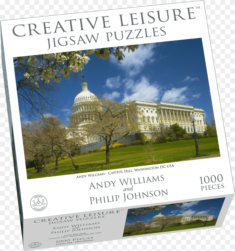 Creative Leisure 1000 Piece Andy Williams Capitol Hill, Advertisement, Architecture, Building, Grass Free Png