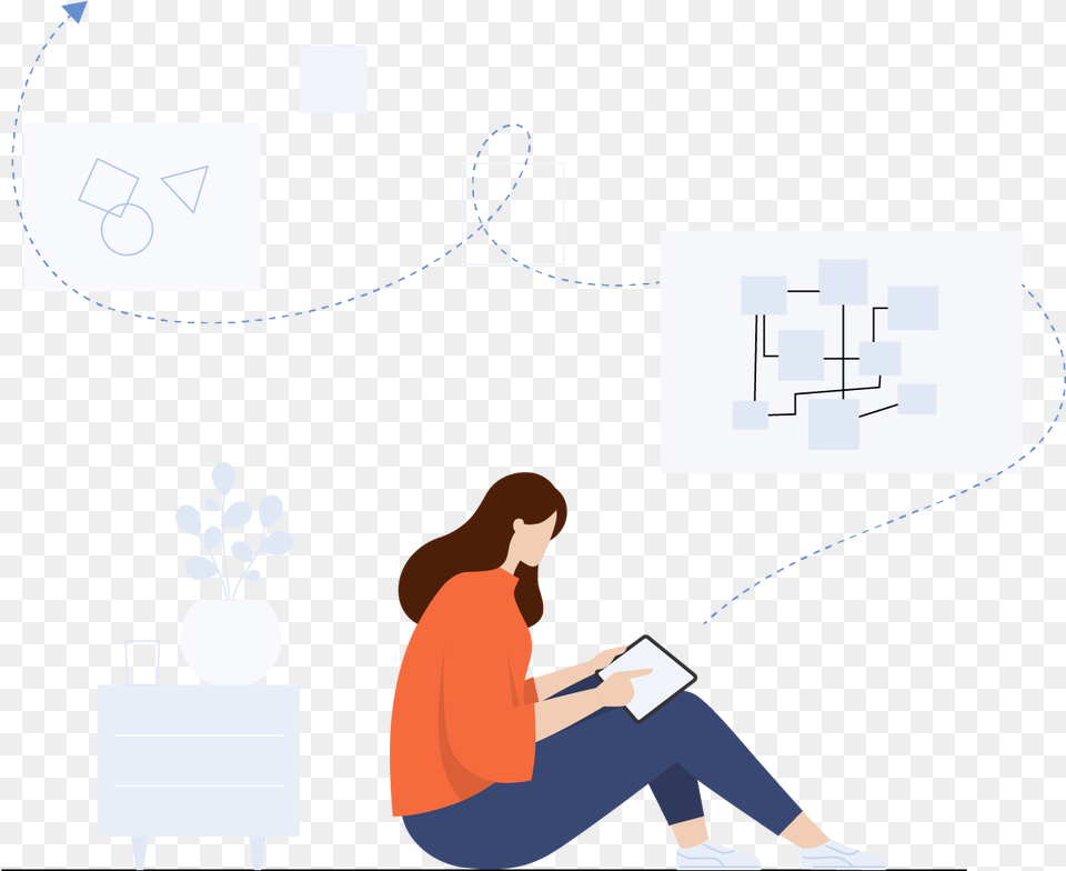 Creative Map Making Ideas, Person Free Png